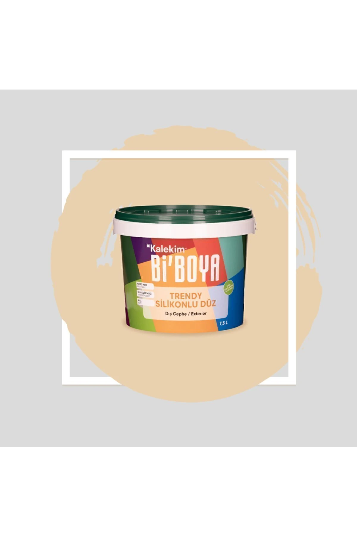 Silikonlu Dış Cephe Boyası 7.5 Lt 4101