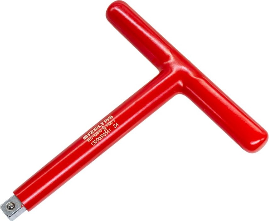 Izeltaş 13000005541 1000V Izoleli 1/2'' Lokma T Kol