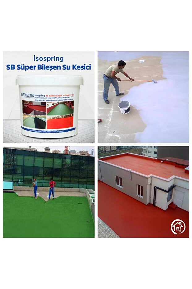Isospring Süper Bileşen Su Kesici, 18 Kg - Yeşil