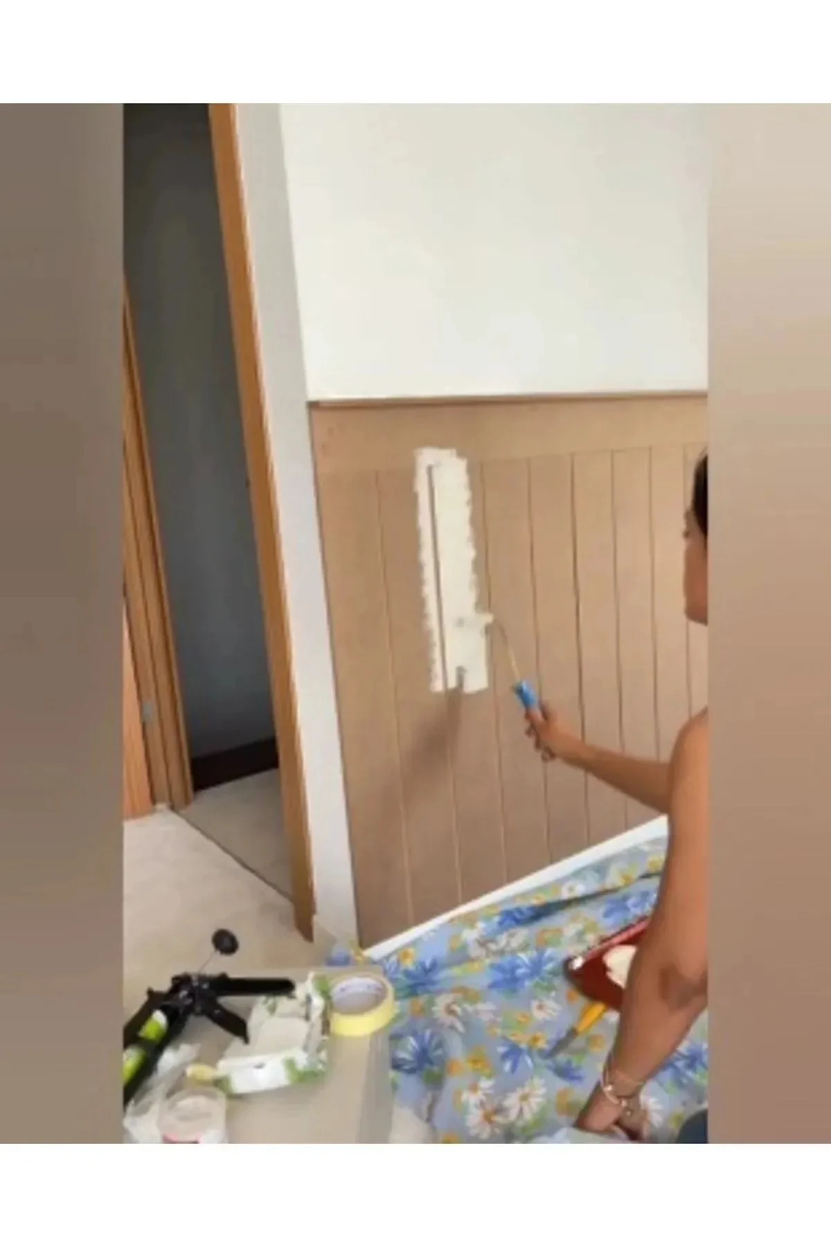 Dekoratif, Duvar Çıtası, Ahşap Duvar Paneli, Boyanabilir, Ham, (4mm) Mdf, 54x102, 3'lü Paket