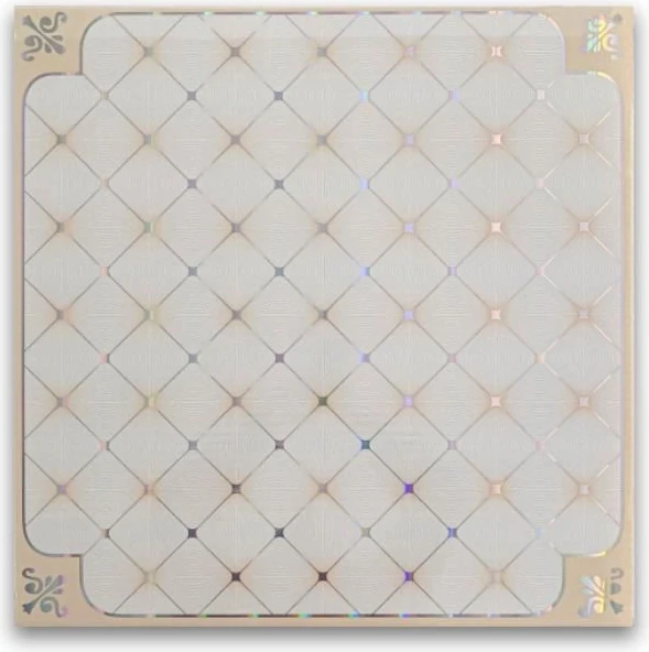 60×60 Plastik Tavan Paneli (Petek 7,20PK) (20 Adet)