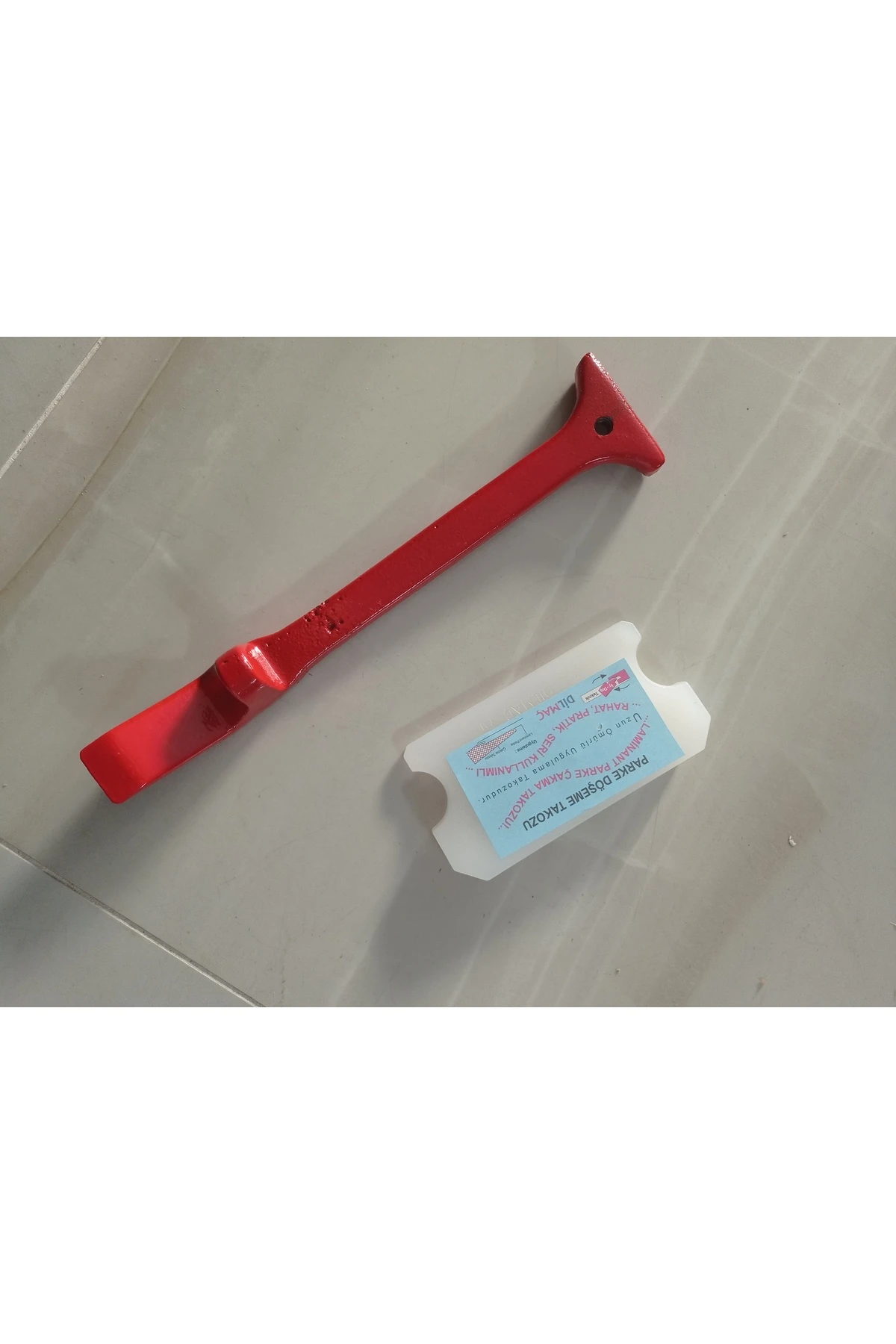 Laminant Parke Usta Seti Mini Polyamid Döşeme Çakma Takozu Ve Çektirme Demiri 3cm*32cm