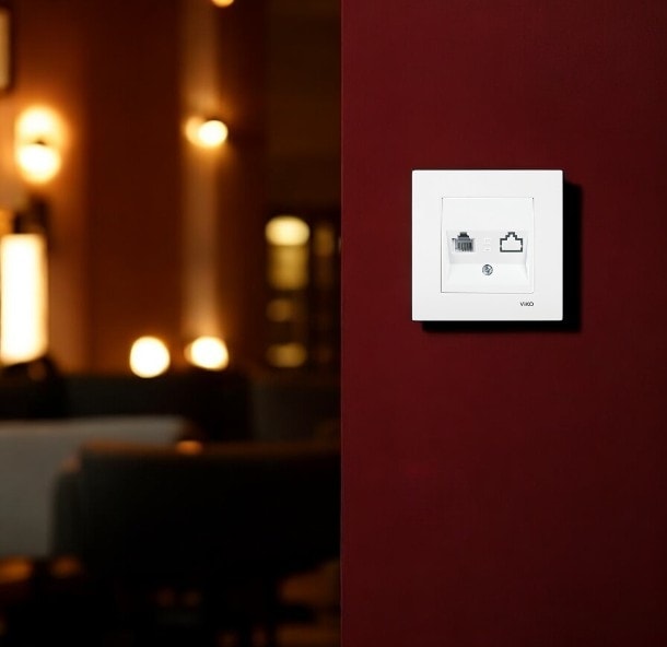 Karre Tekli Data Prizi (RJ45 - Cat5E)