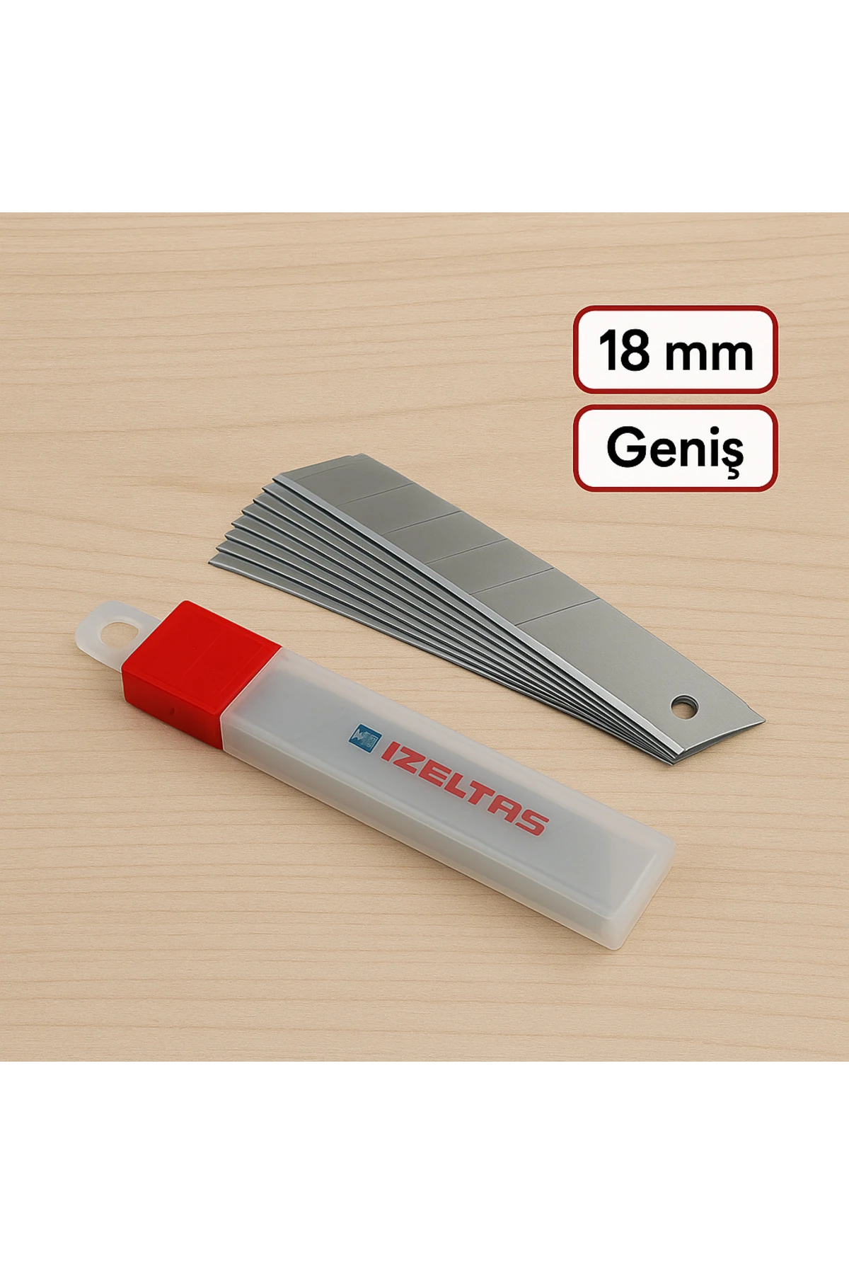 Pro Maket Bıçağı Yedek Bıçak 18 mm (10 Adet)