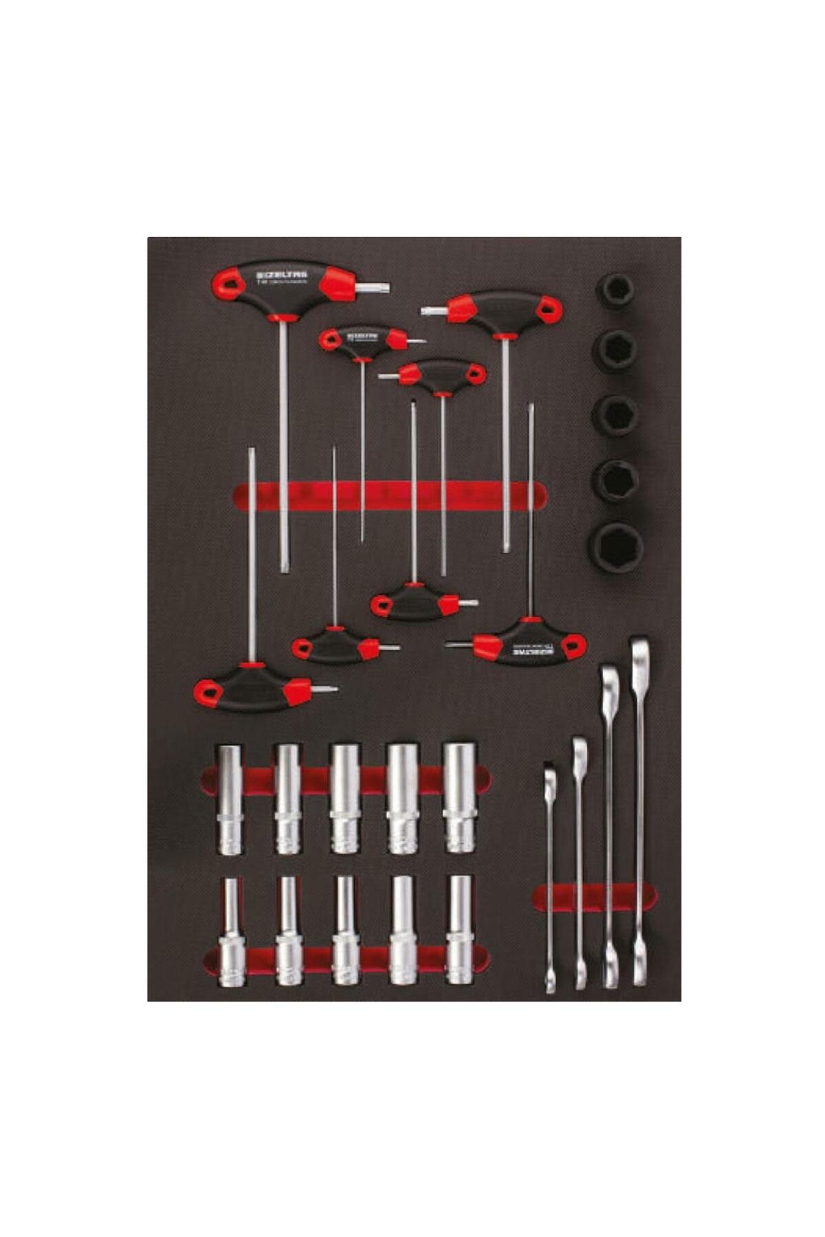İZELTAŞ Pro8 206 Parça 8 Çekmeceli Dolu Takım Dolabı