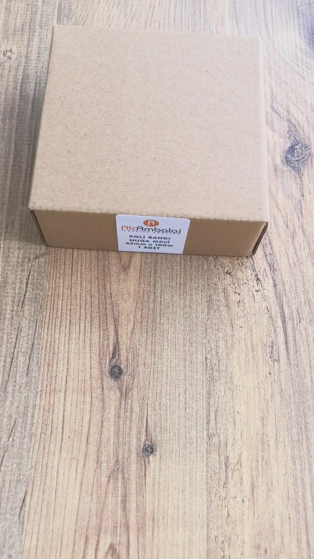 Mavi Hotmelt Yapışkanlı Koli Bandı 45x100 - Güçlü Ve Dayanıklı Ambalaj Bandı