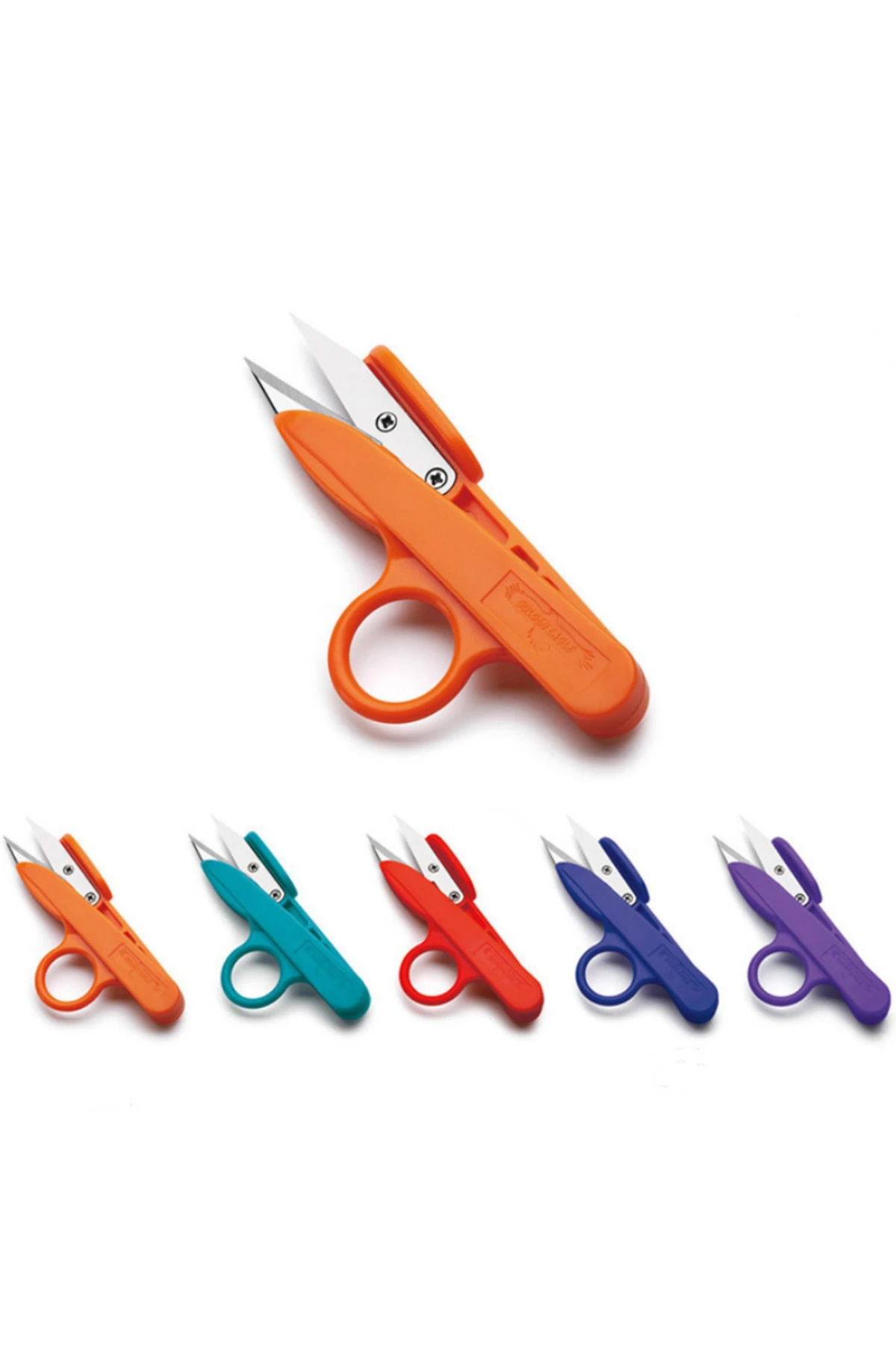 Tc-801 Iplik Temizleme Makası Iplik Temizleme Makası 12 Adet (PARMAKLI ÇIT MAKAS)