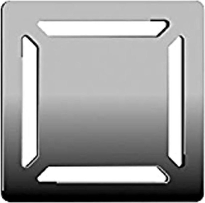 Vitra 59980068000 Elegant V - Flow DK100 010 Kare Yalıtımlı Duş Kanalı Parlak Yandan 50 - 5607267