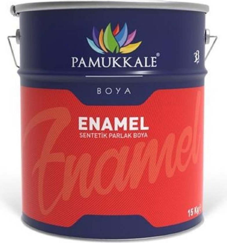 Enamel Sentetik Parlak Boya 15 kg Beyaz Ral 9016