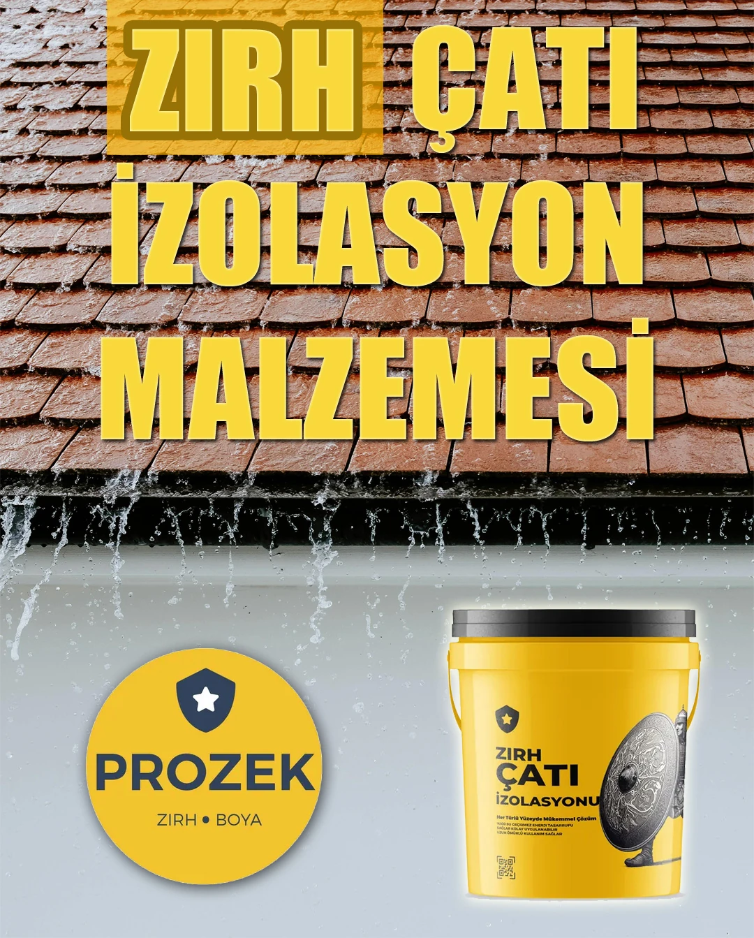 Çatı Yalıtım İzolasyon Malzemesi 3 kg