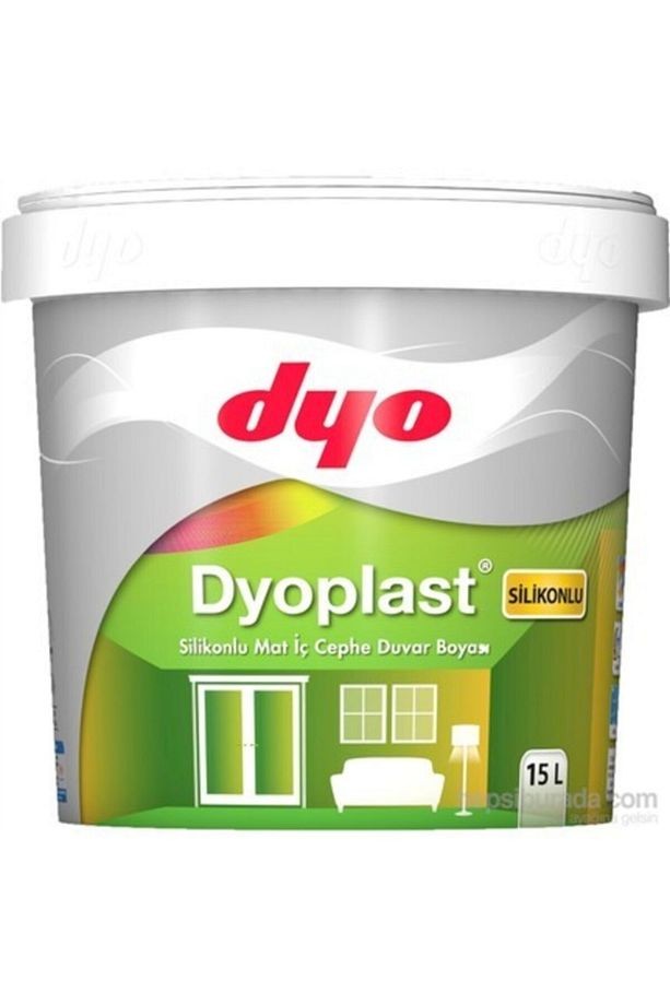 Plast Silikonlu Mat Iç Cephe Boyası 15 Lt Meltem