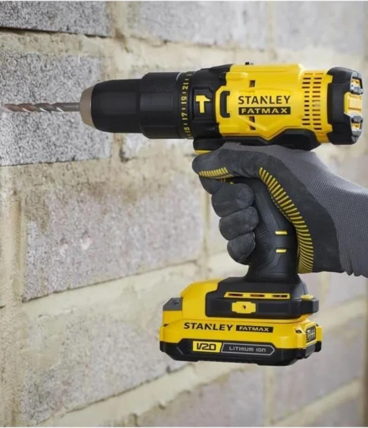 18V 2.0AH V20 Çift Akülü Darbeli Matkap SCD718D2K