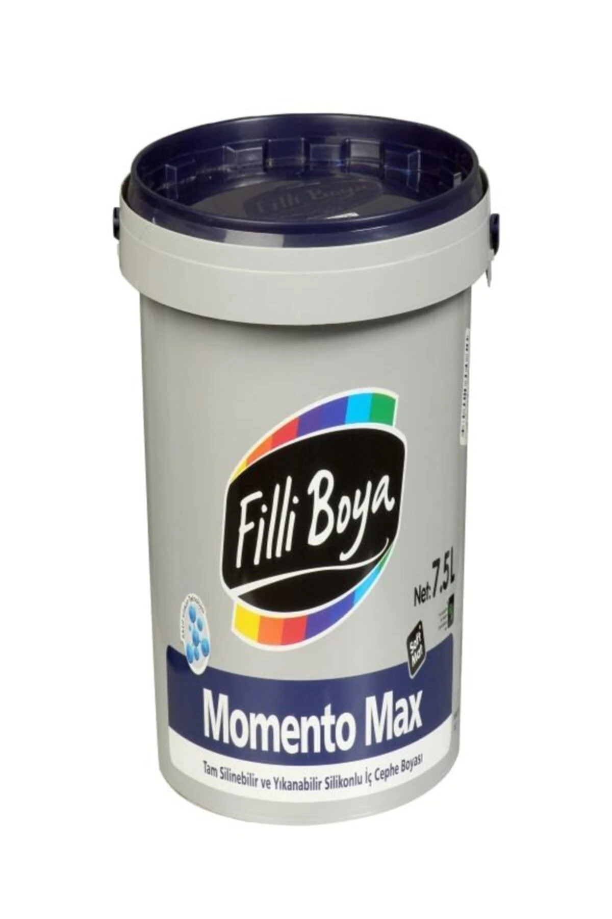 Filli Gri Momento Max Silikonlu Iç Cephe Boyası 7,5 l Andezit 45