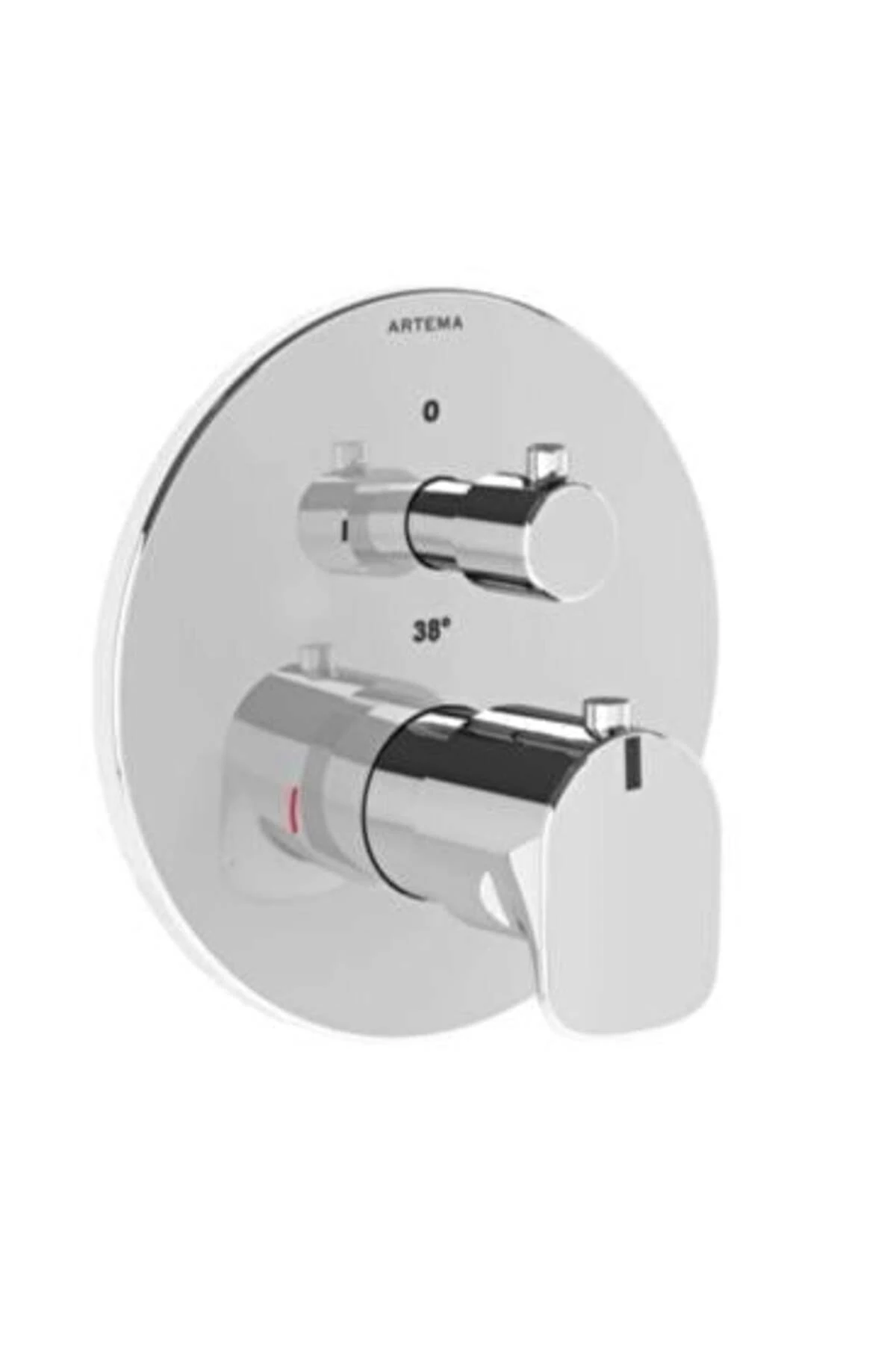 Artema Banyo Bataryası, Ankastre, Termostatik (V-Box Sıva Üstü Grubu) Krom, A42694