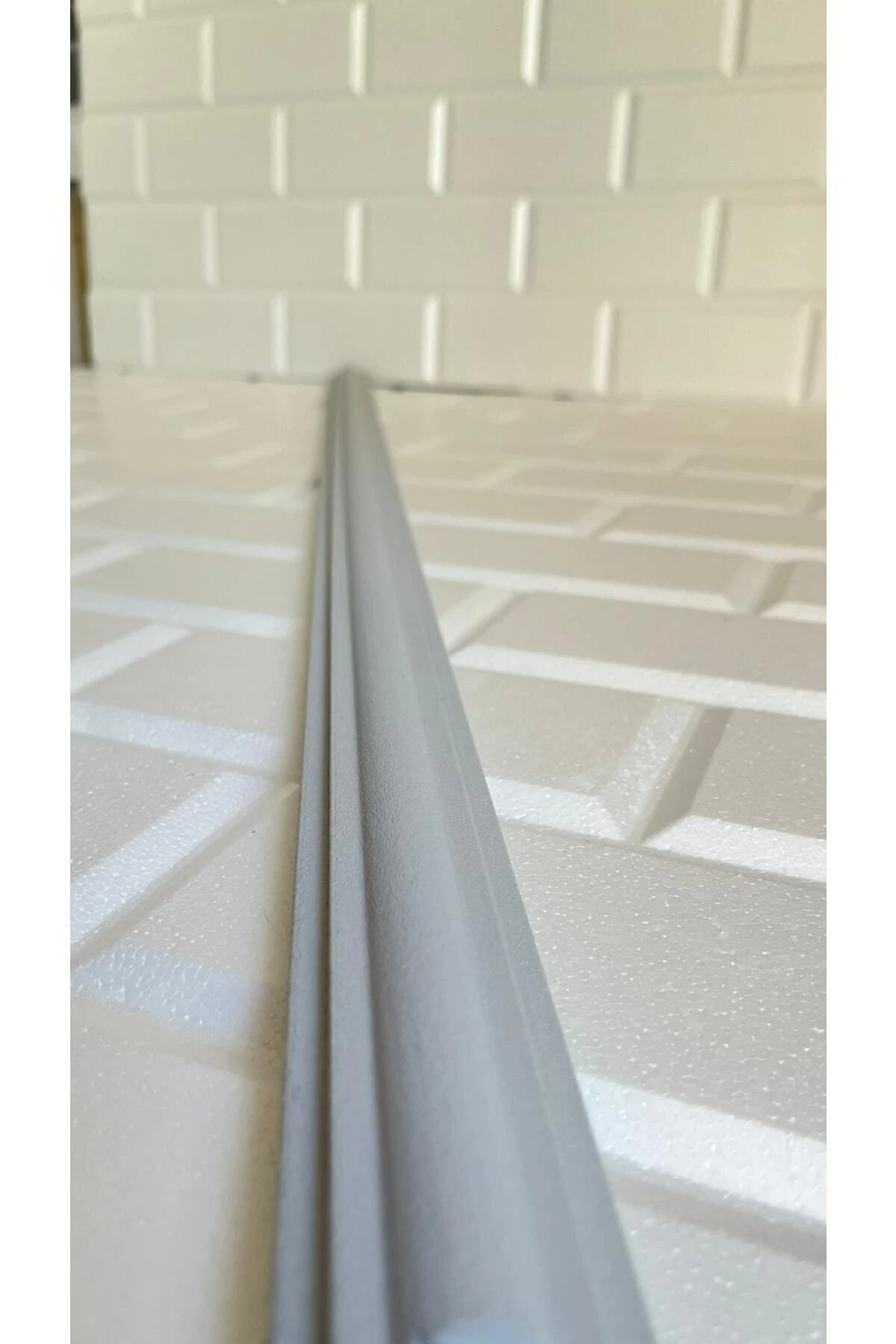 Açık Gri Mtb Avm 1 Adet Fiyatıdır Dekoratif Duvar Çıtası Kendinden Yapışkanlı Stropiyer 100 Cm