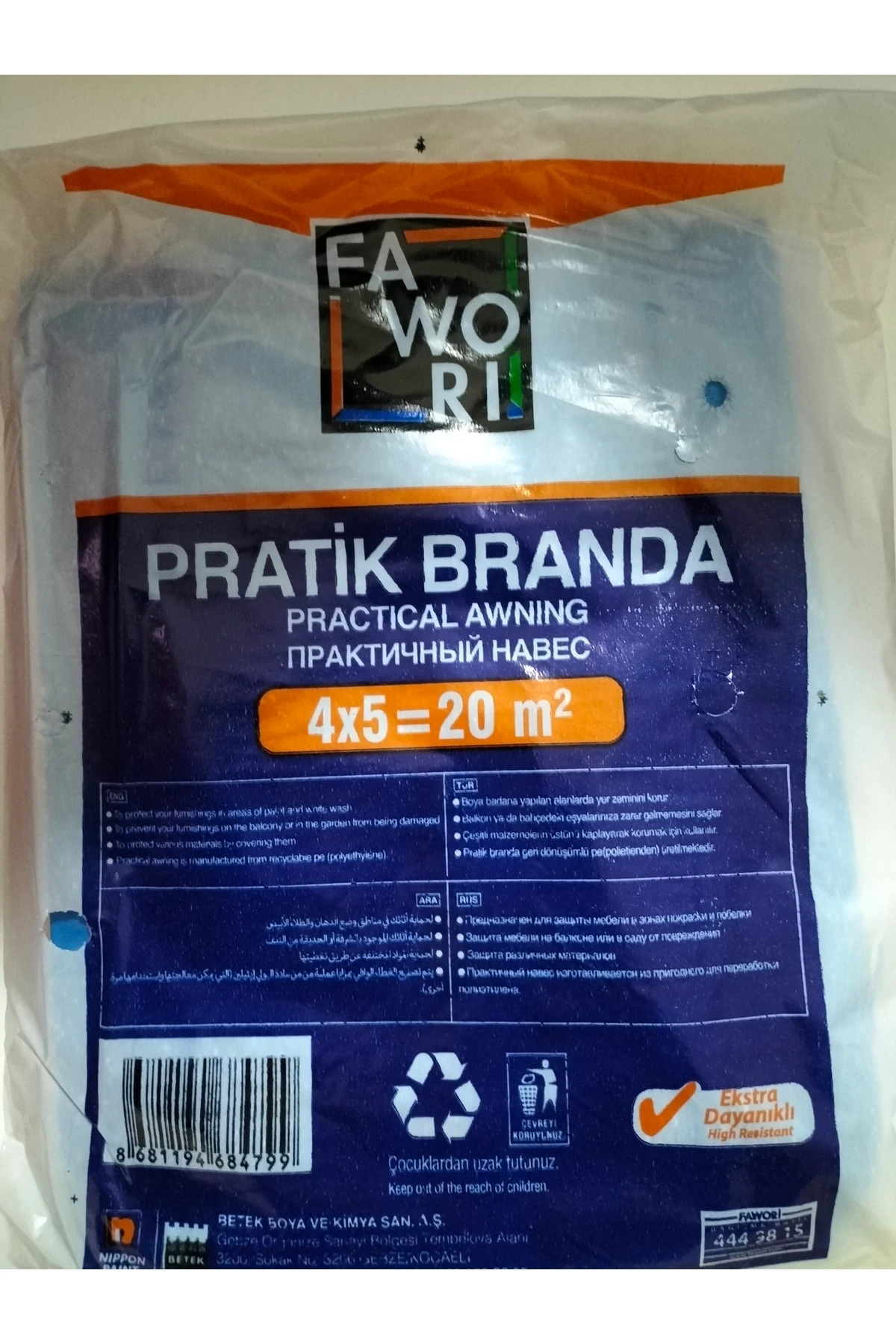 Pratik Branda 20m2 ( 4 X 5 )