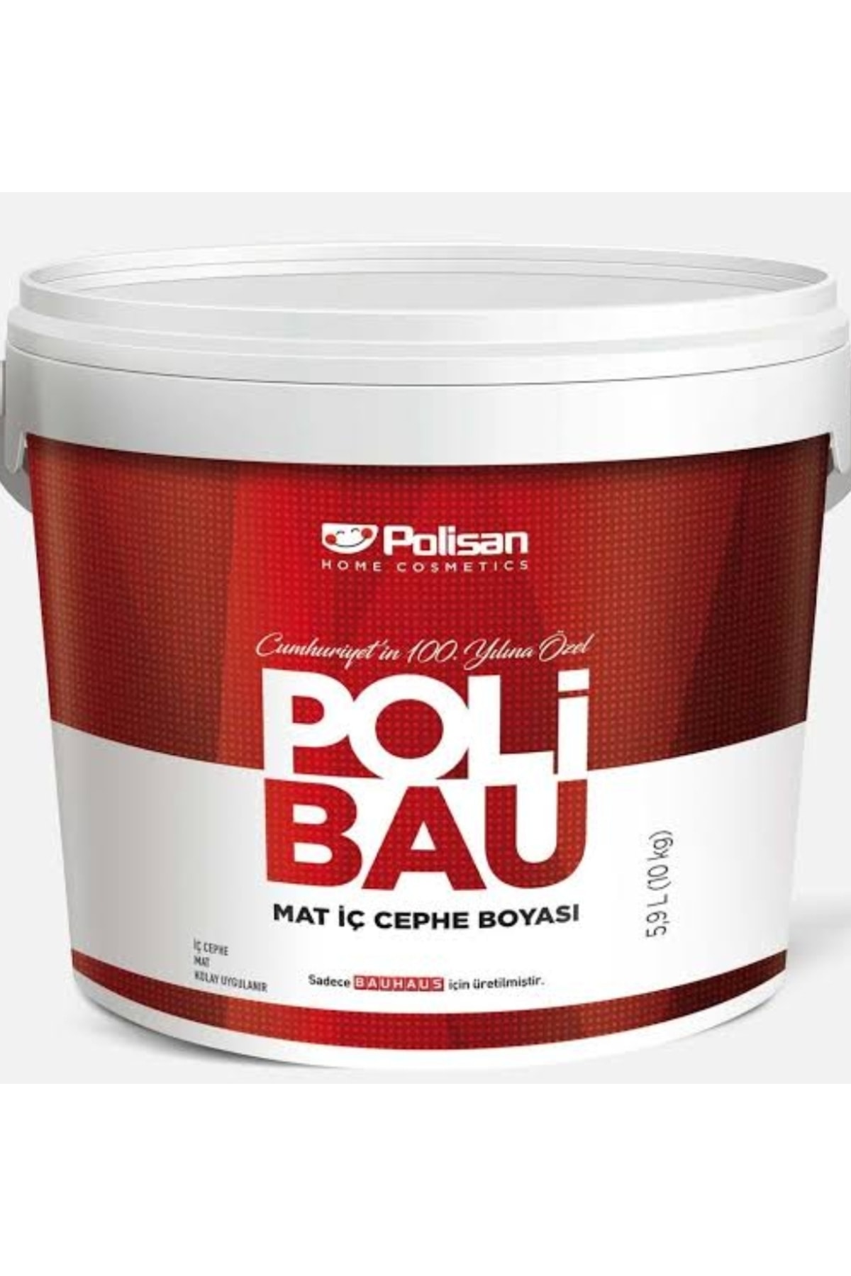 POLİSAN Plastik Duvar Boyası 10 Kg Vanilya Çiçeği
