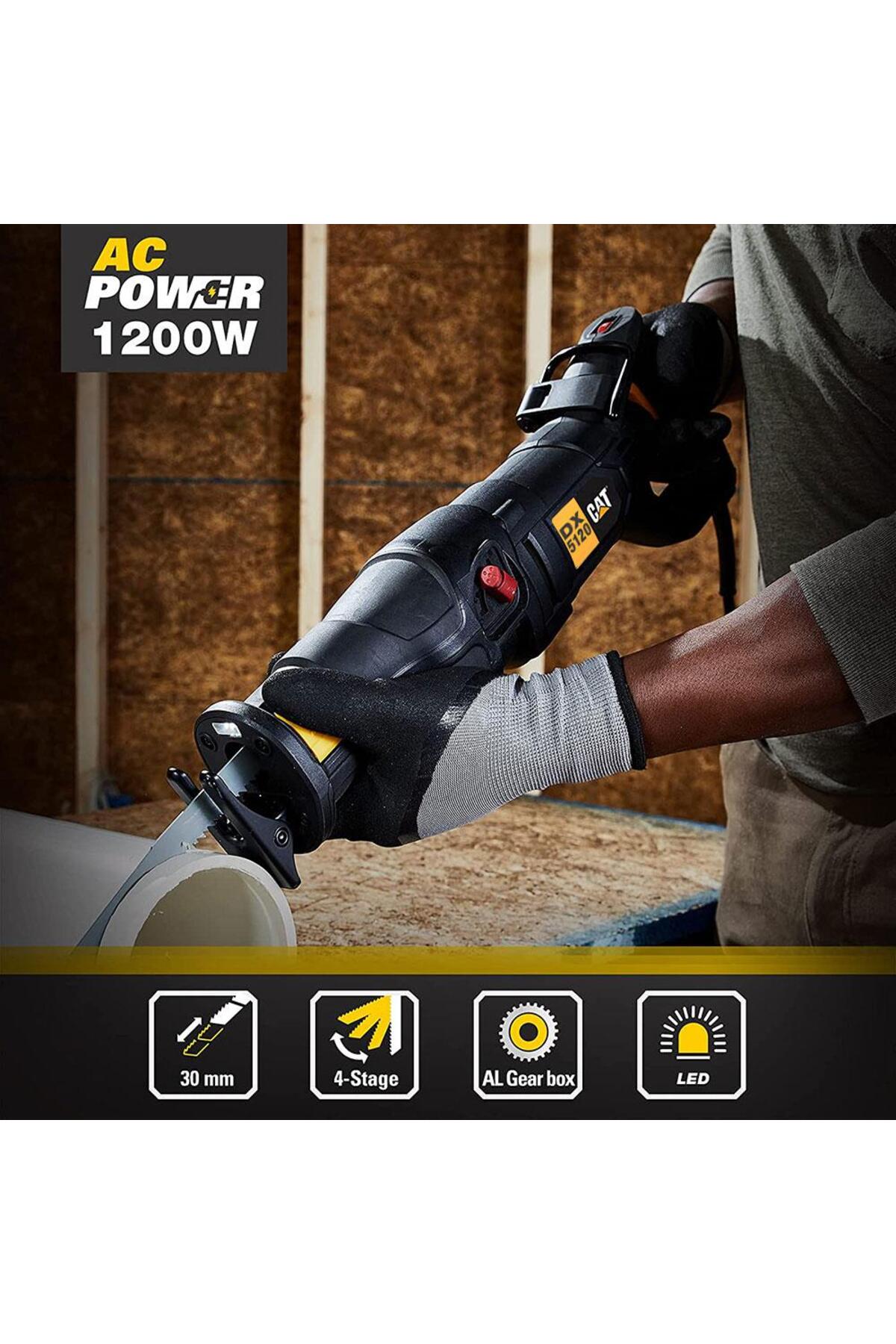 DX5120 1200Watt Profesyonel Tilki Kuyruğu Testere