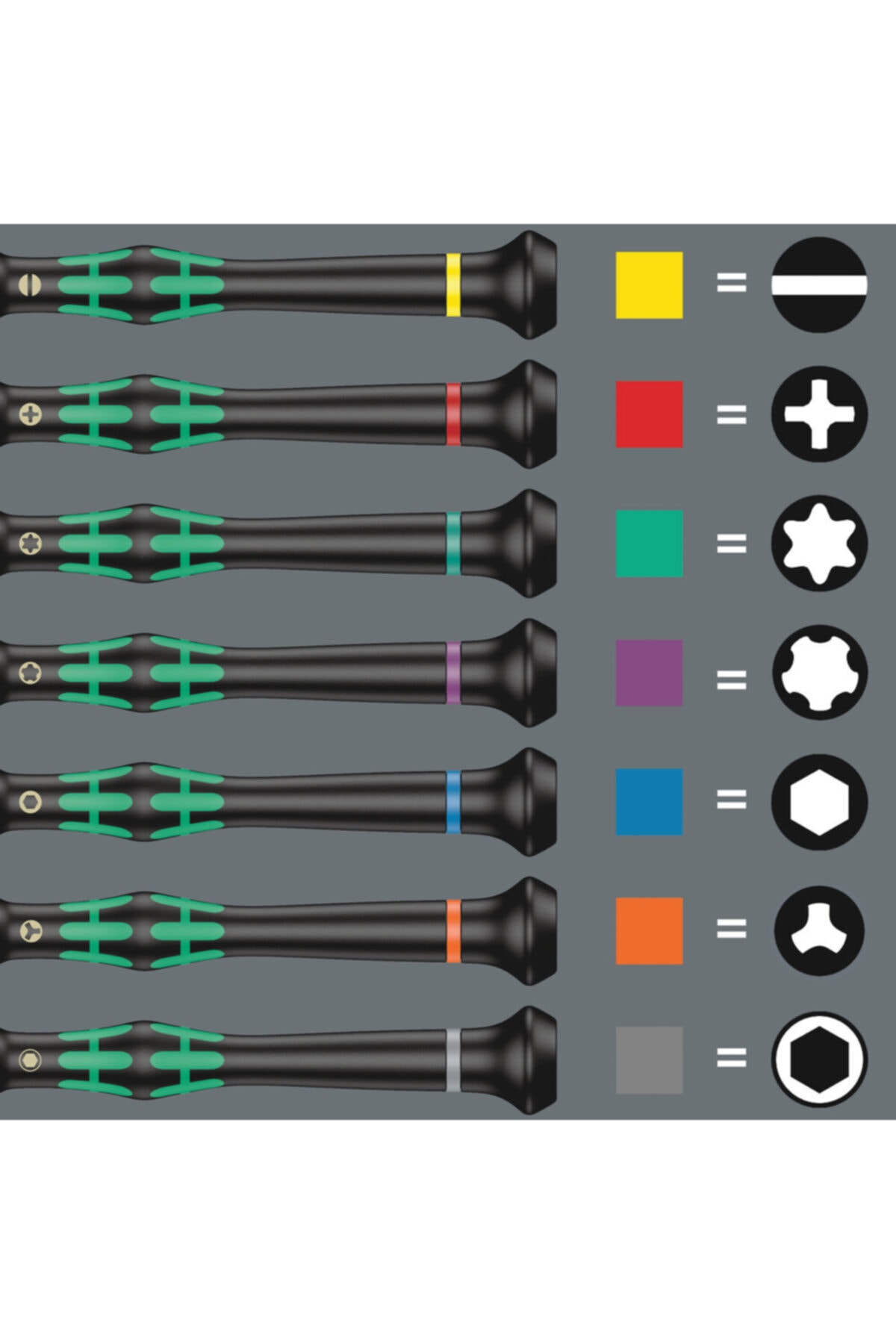 WERA 2067 Torx Mikro Tornavida 40mm Tx4 05118039001