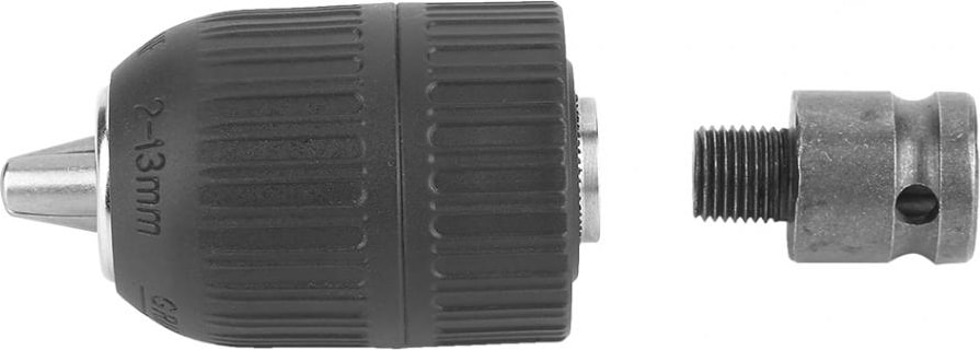 Flyeer 2020 2-13MM 1/2-20UNF 1/2 Chuck Adaptörü ile Kendinden Kilitlemeli Anahtarsız Elektrikli Matkap Chuck Darbeli Anahtar Dönüşüm Alet Takımı Tutucu Için