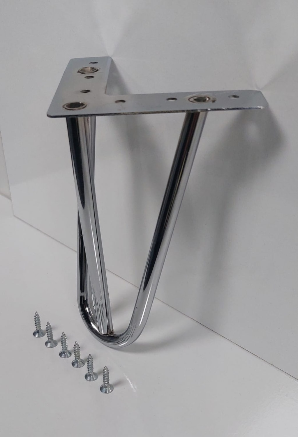 Mil Model 20 cm Krom Metal Mobilya Ayağı
