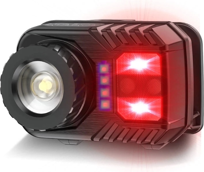 PS-571 Sensör Xpg Cob LED USB Şarj Edilebilir Lityum Pilli Zoomlu Kafa Lambası
