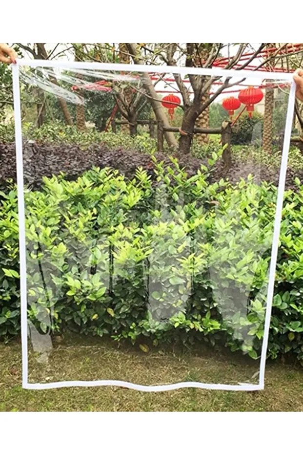 Pencere Yalıtım Filmi Şeffaf Branda 1 X 1.5 Metre
