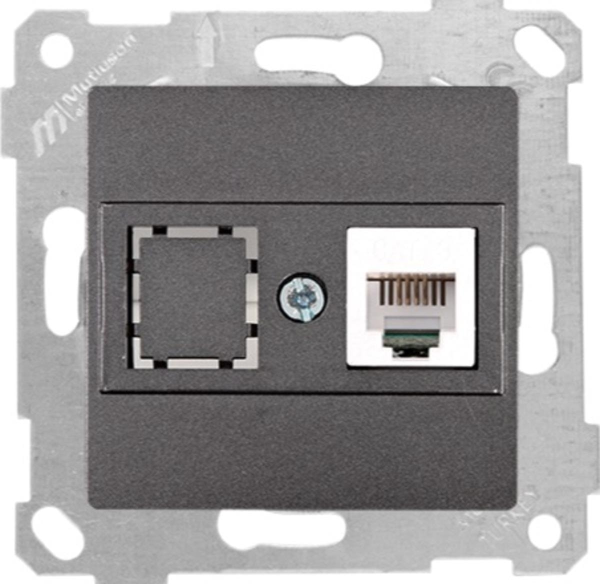 Rita Füme Mek+Tuş 1RJ12 Tel.prizi (12ADET)