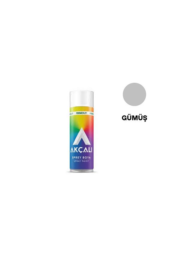 AKÇALI Sprey Boya Alüminyum-ahşap-plastik-demir-metal-sprey Boyama 400 ml