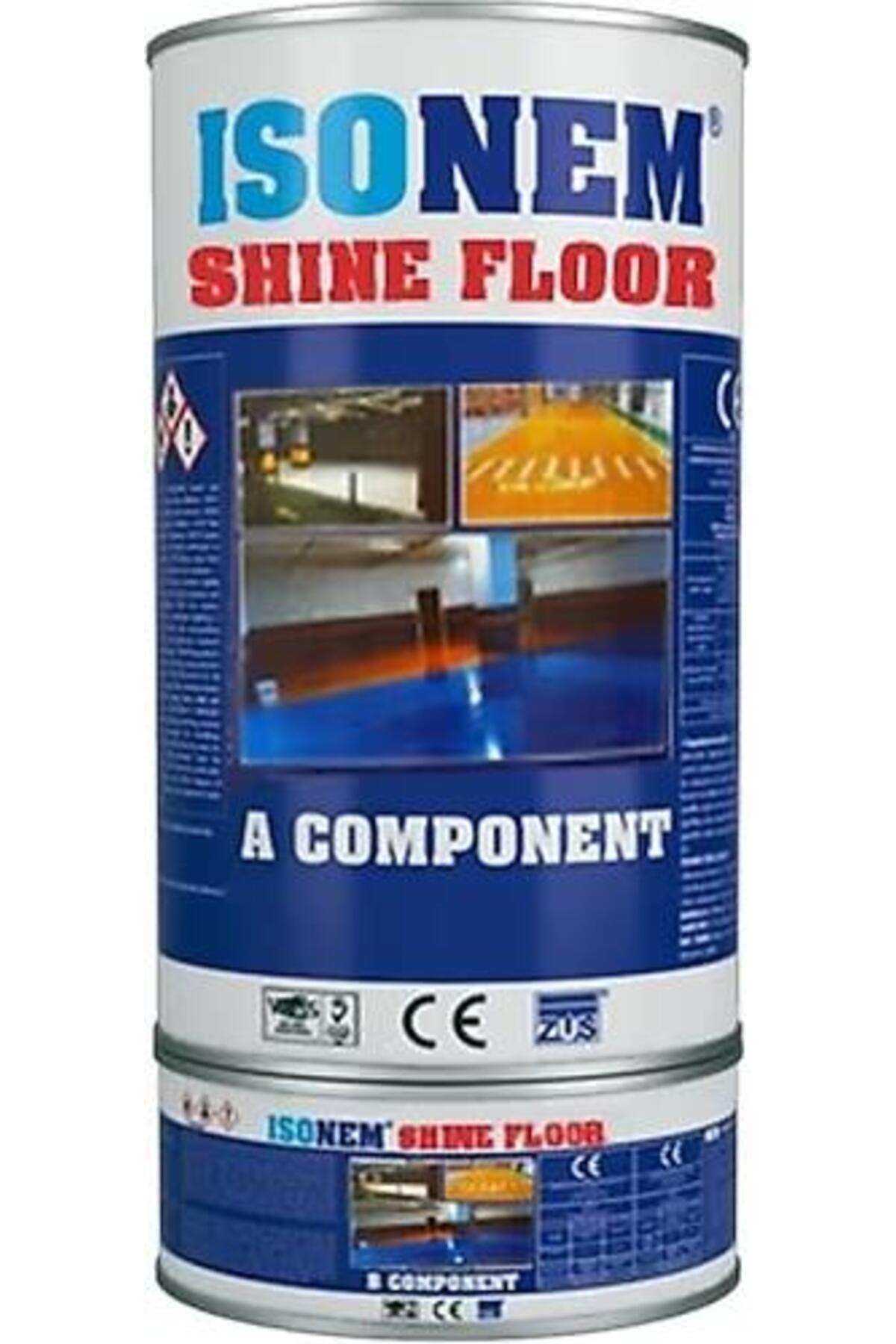 SHINE FLOOR A+B KOMP. 4.5KG ( ZEMİN BOYASI ) GRİ