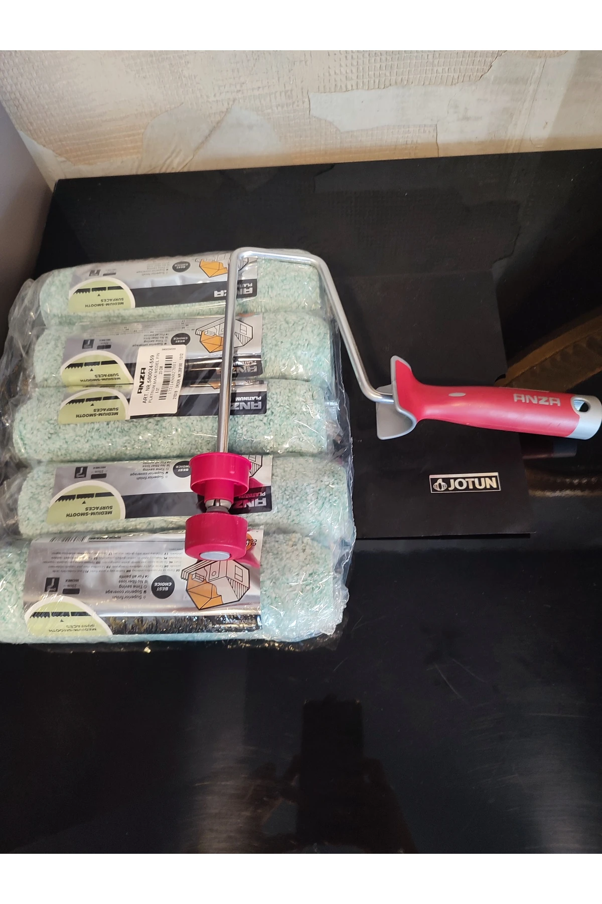 Anza Yeşil 23 cm Rulo 5 ad ve Rulo Sapı