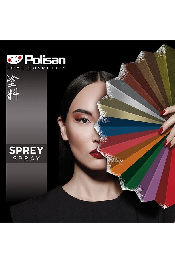 POLİSAN SPREY BOYA METALİK GRİ NO:357