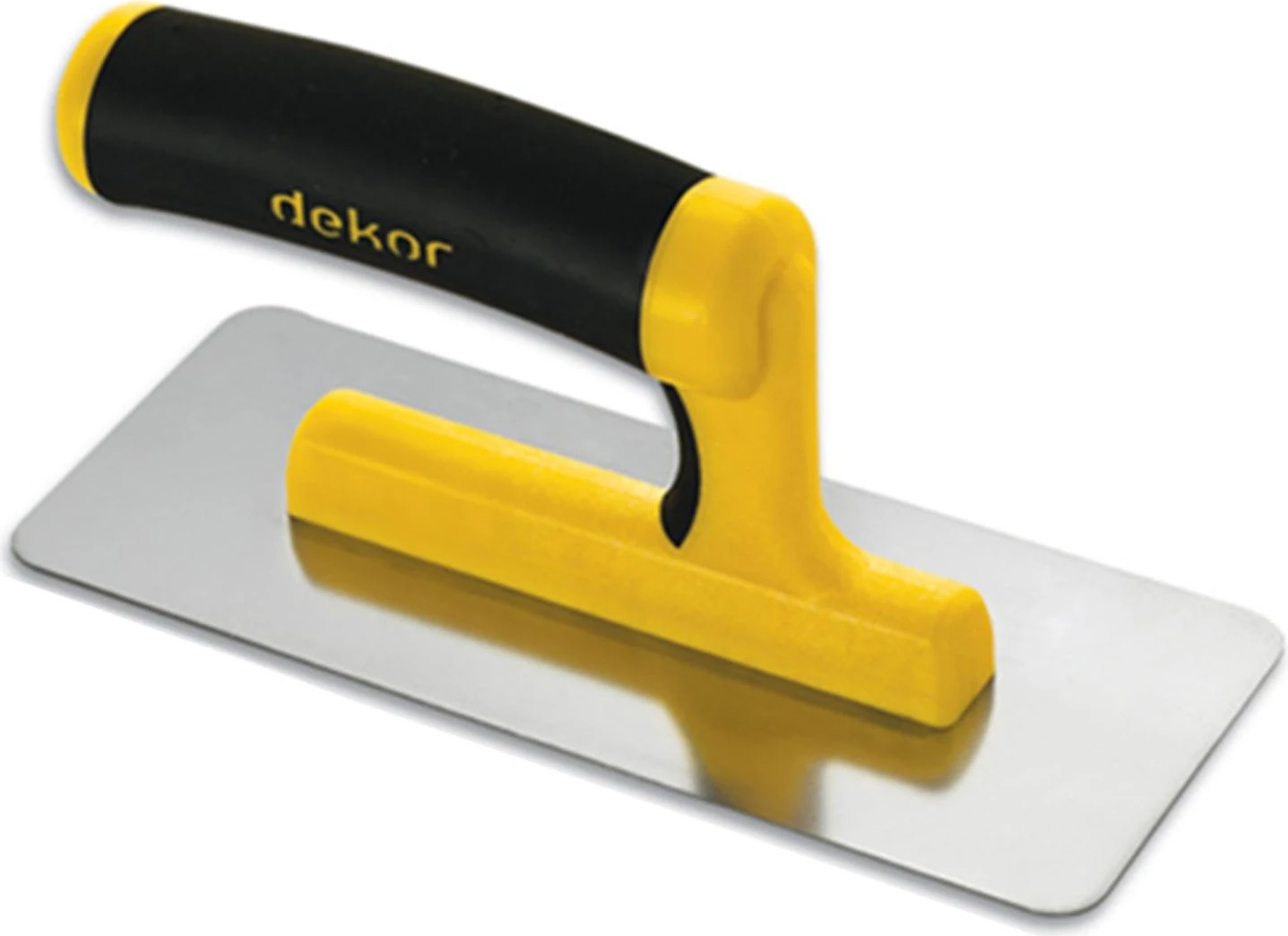 Dekor 226 Polisajlı Efekt Malası Saplı Paslanmaz Çelik Mala 22 cm