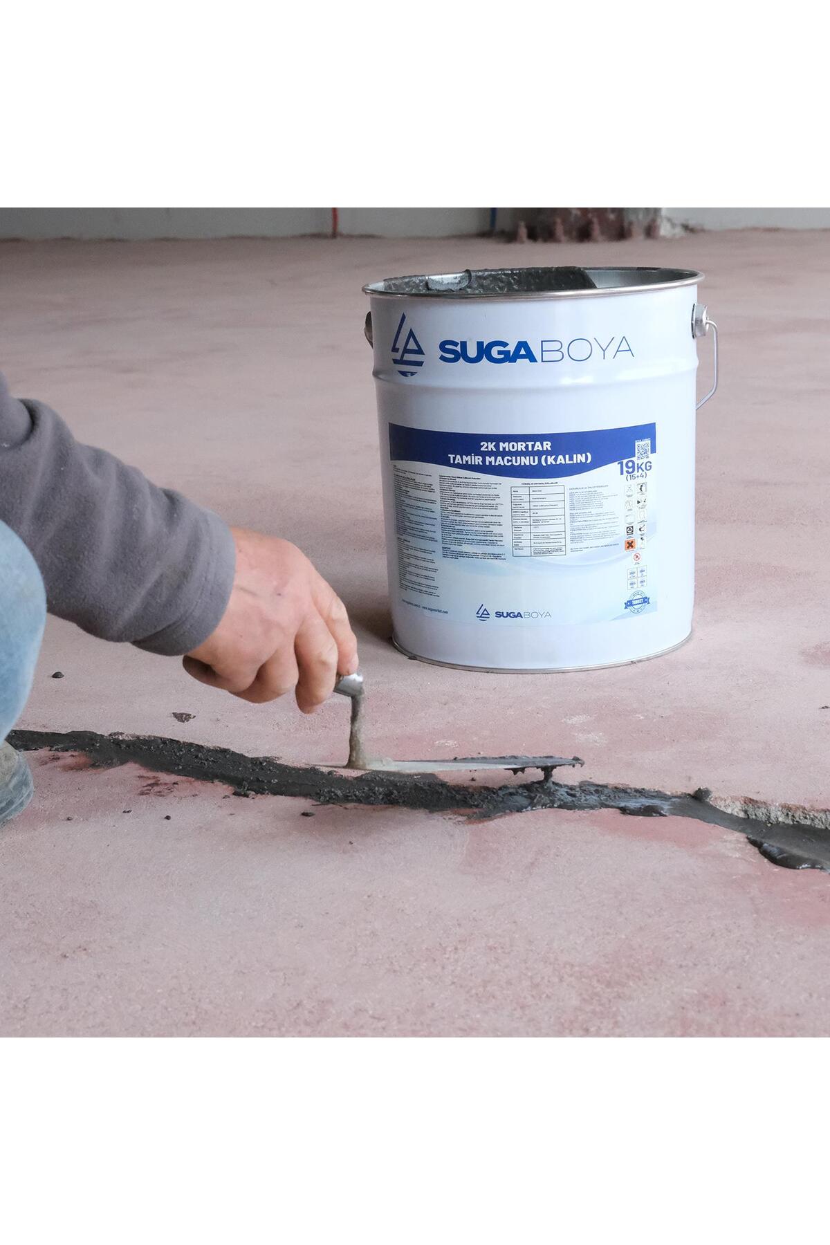 2k Mortar Çift Komponentli Tamir Macunu Ince 13 6