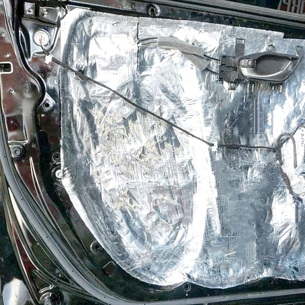 Folyolu Kauçuk Bant Isı ve Ses Izolasyon Bandı 5cmx5mt Alüminyum Folyolu Kauçuk Yalıtım Bandı