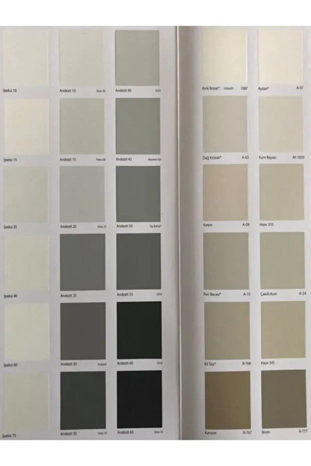 Silikonlu Mat Iç Cephe Boyası 2,5 L. Açık Şampanya