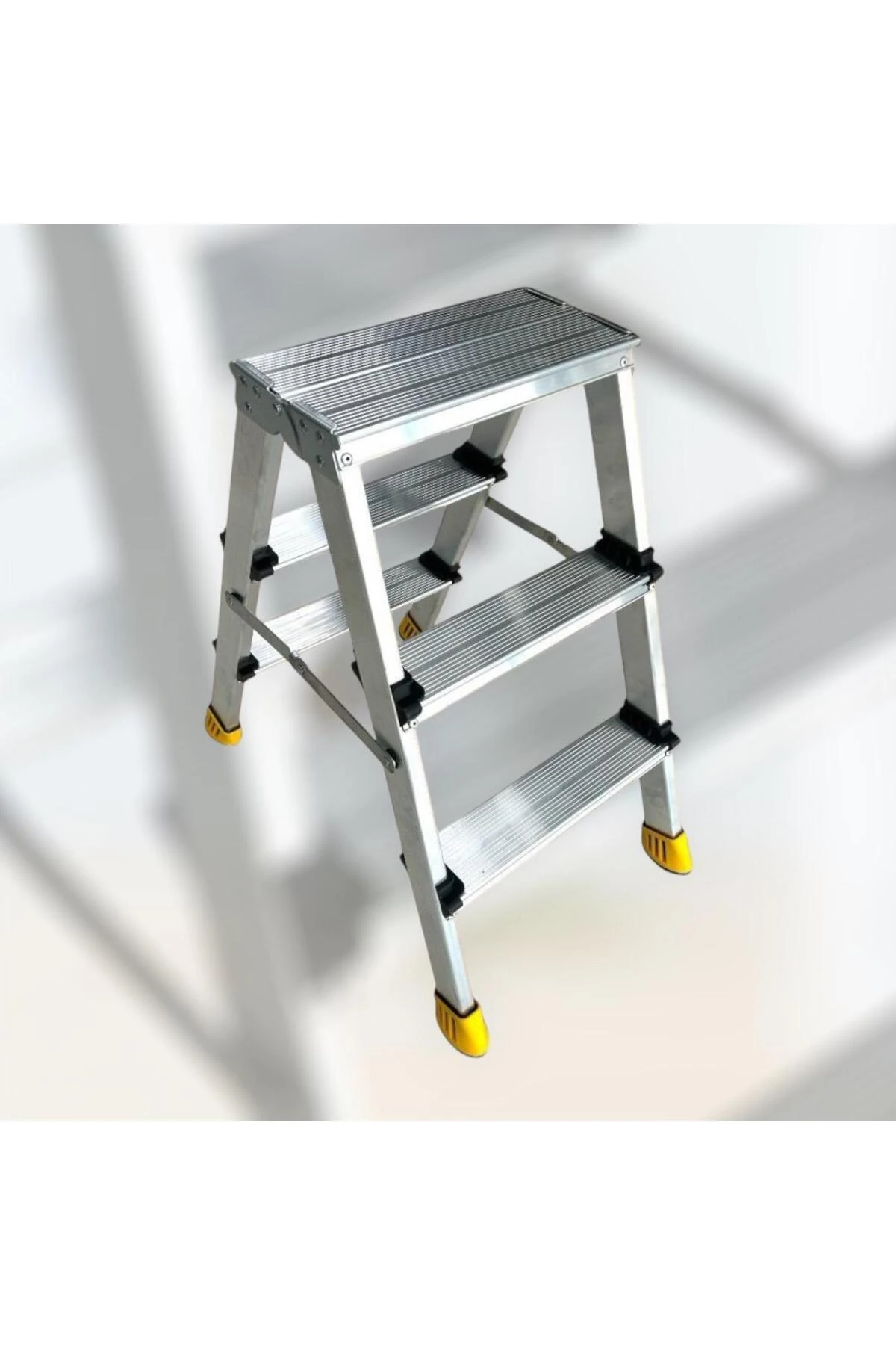 DAİMER 3+3 GOLD ÇİFT ÇIKIŞLI ALÜMİNYUM MERDİVEN