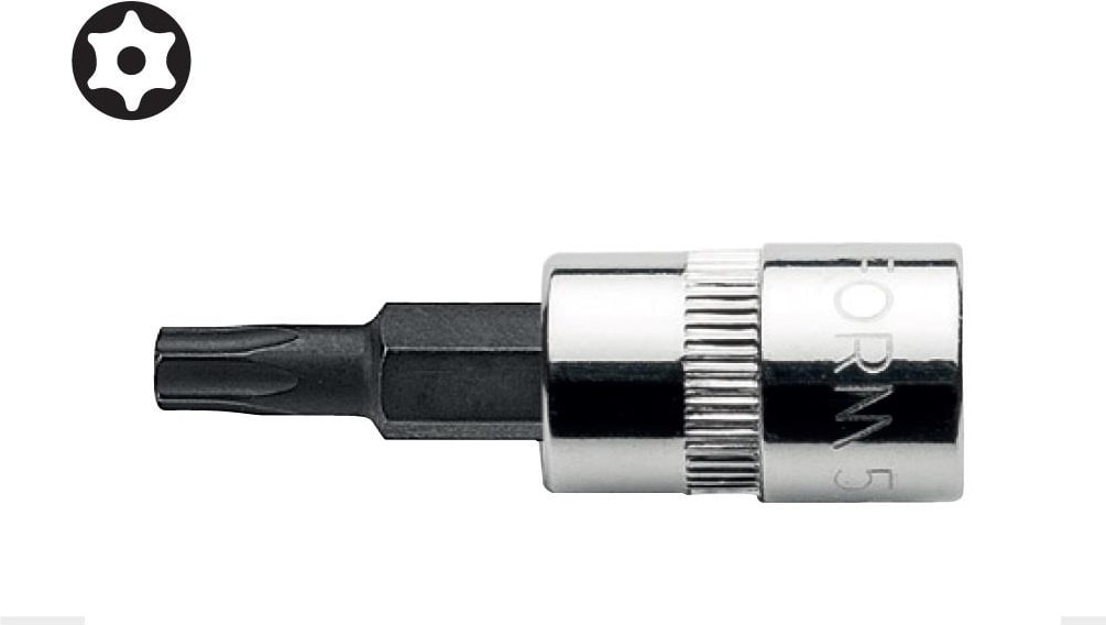 T8 1/4” Lokmalı Delikli Torx Allen C08S-TR08