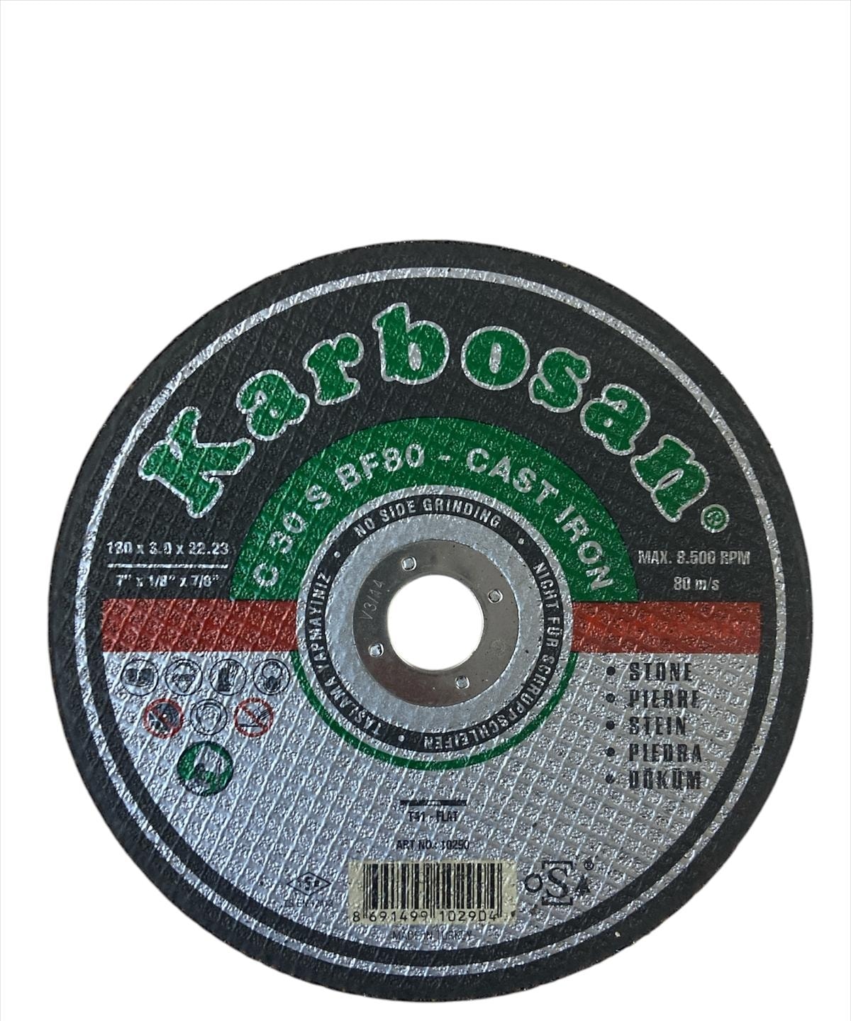 KARBOSAN Döküm Kesici 180 mm