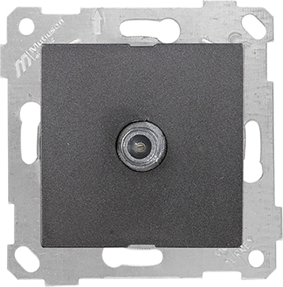 Rita Mekanizmalı Tuş Sat Prizi (Sonlu) Füme