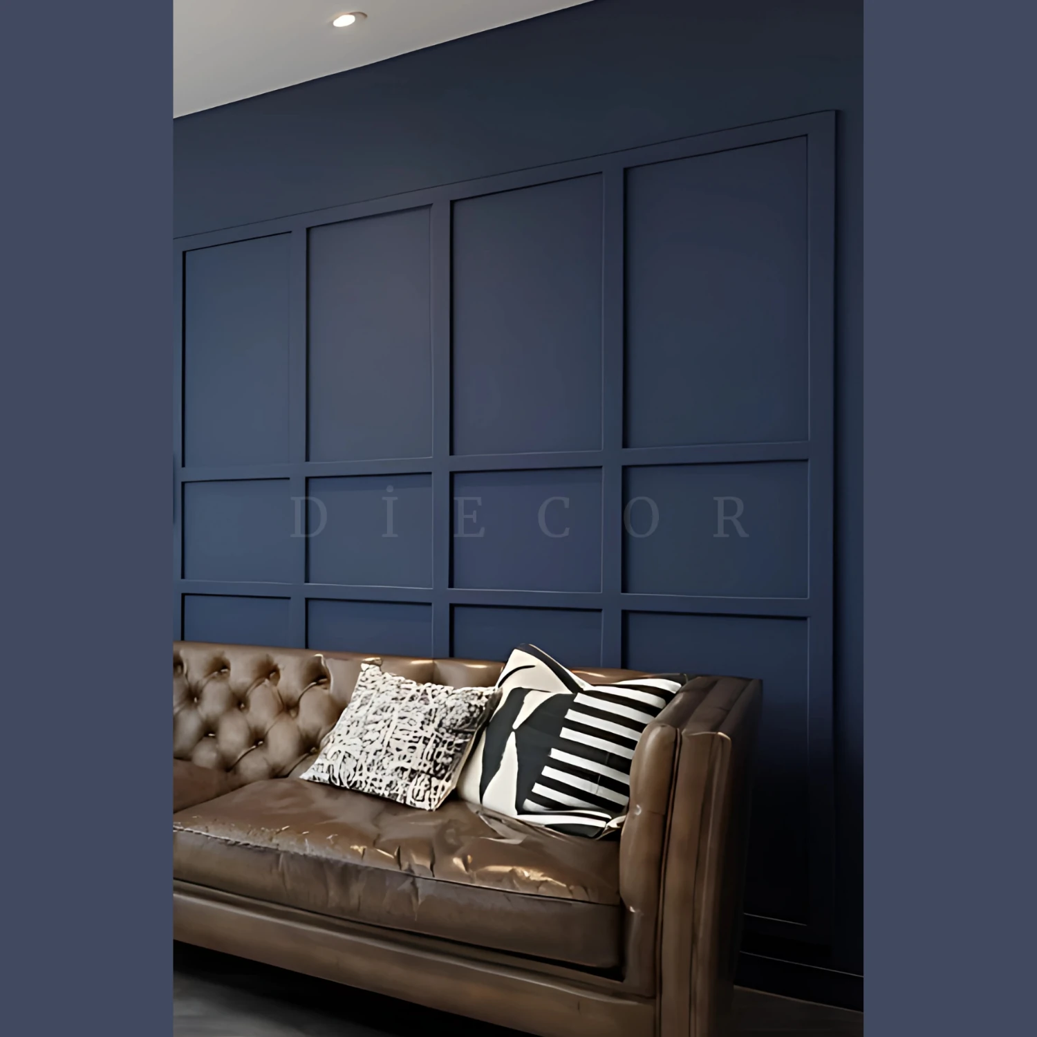 Dekoratif Boyanabilir 10 Adet 6 cm Polistren Duvar Çıtası