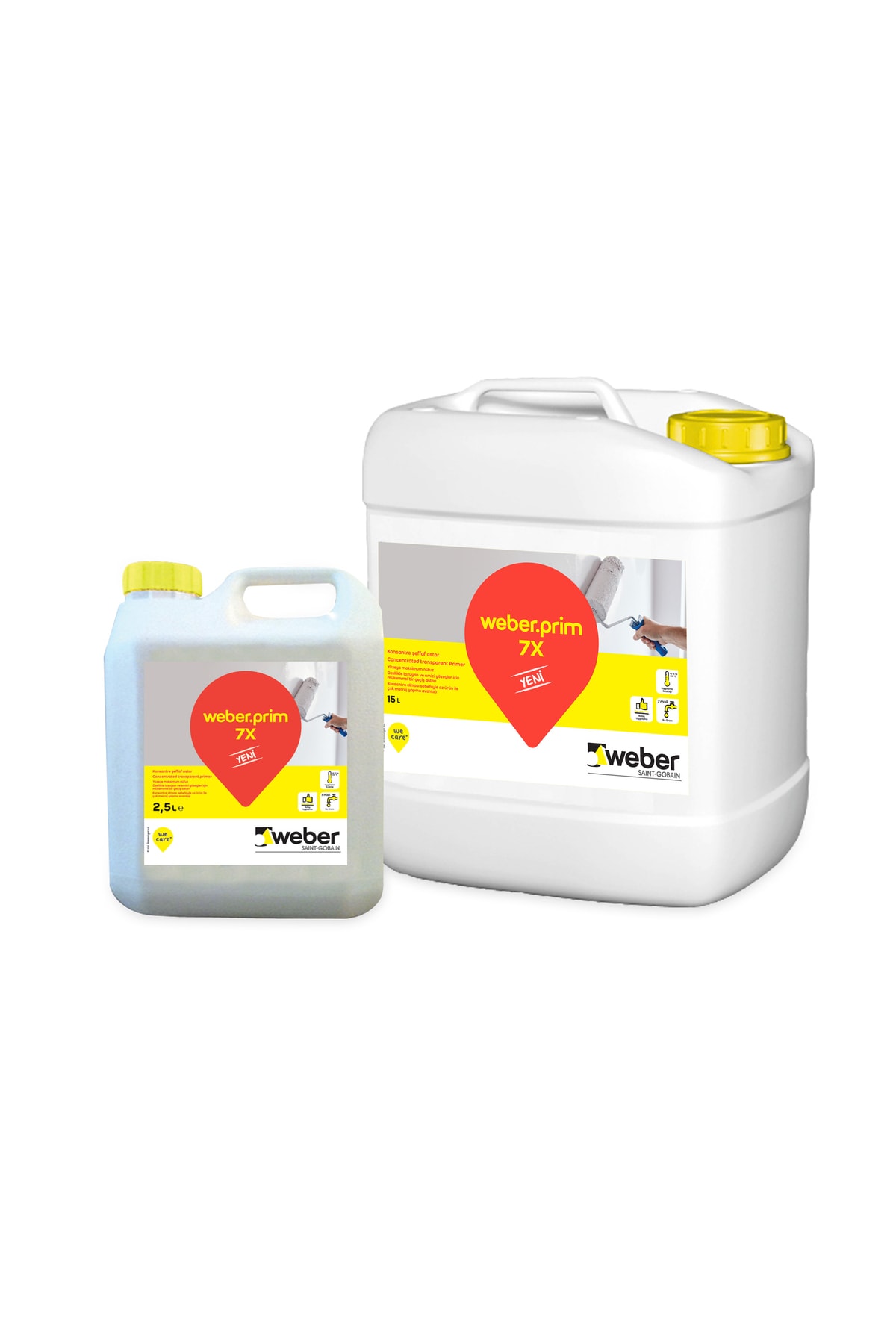 Prim 7x Konsantre Şeffaf Astar 2,5 Lt