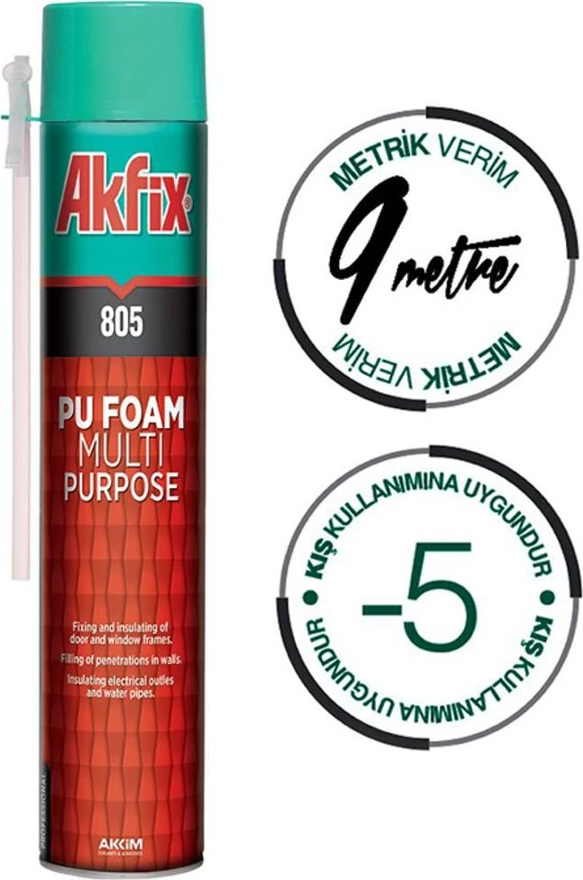 805 Poliüratan Çok Amaçlı Köpük 300 Ml