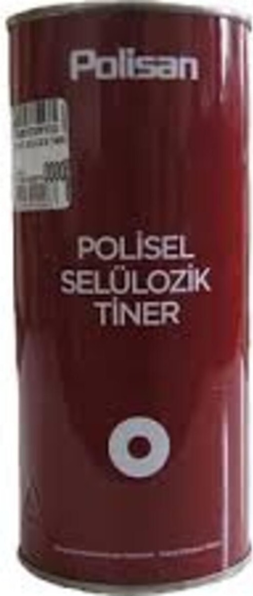 Polısel Selulozık Tiner 0,9 L
