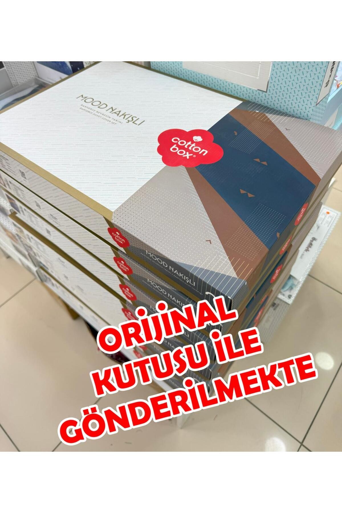Mood Nakışlı Ranforce Nevresim Takımı (Tek Kişilik) Model 4