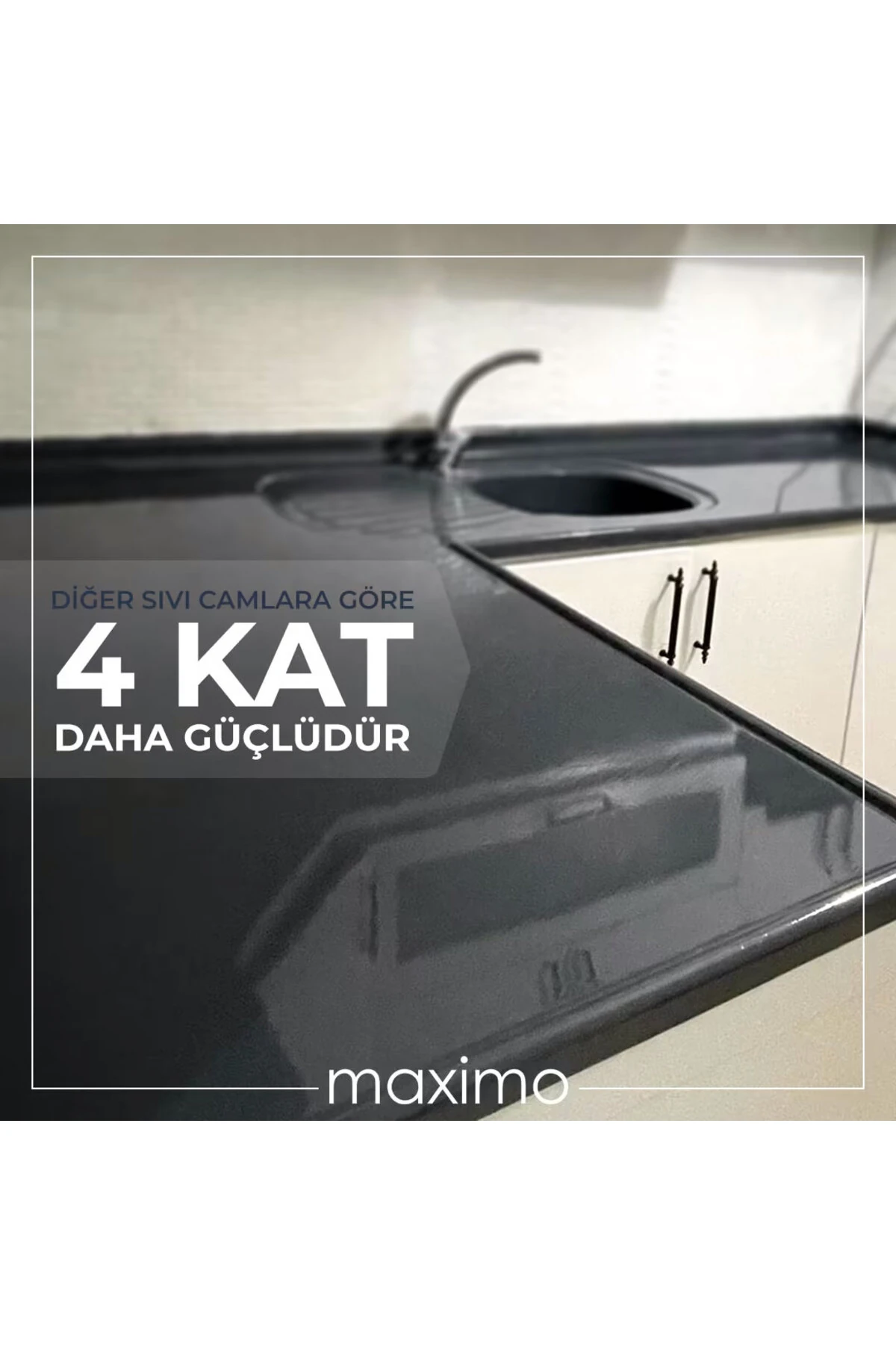 Stella Su Bazlı Parlak Sıvı Cam Vernik 500 ml