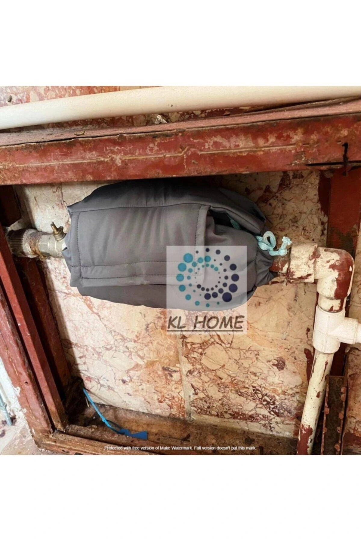 Saatin-Normal ve Kartlı Sayaç Kar Kış - Dona(Donmaya) Karşı Koruma Isı Ceketi Izolasyon ( Taşyünü)