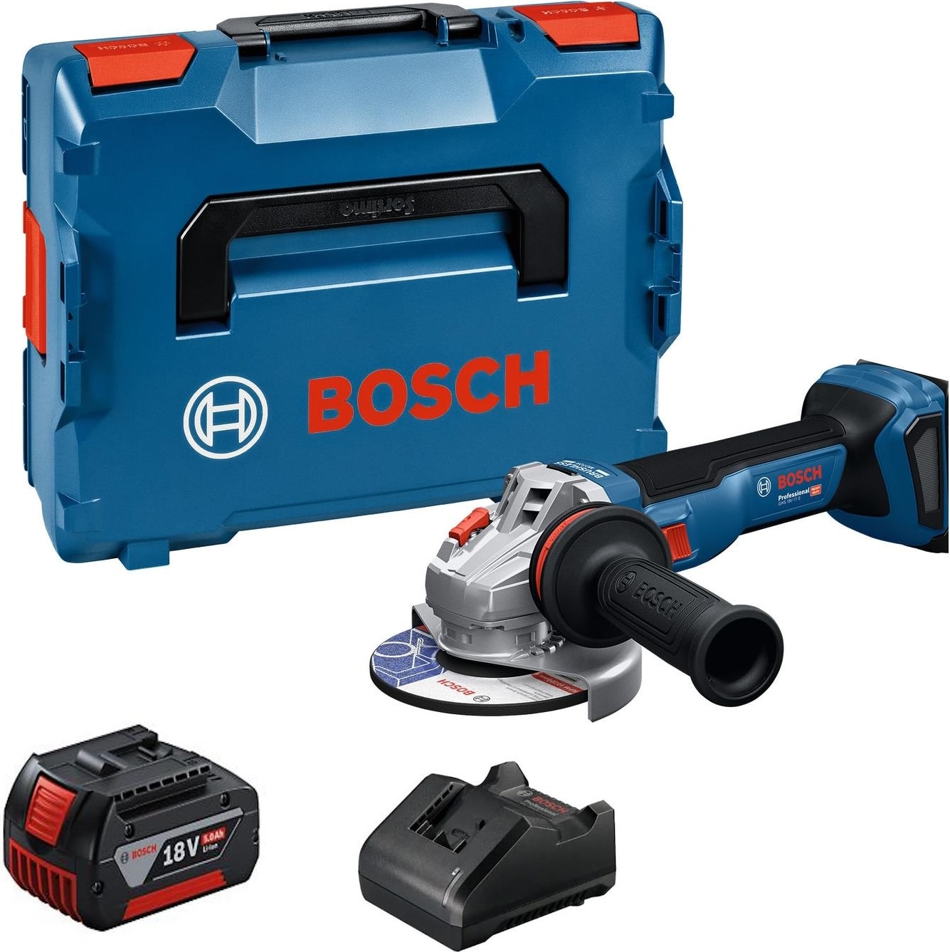 BOSCH Gws 18V-11 S 1X5.0AH Tek Akülü Taşlama