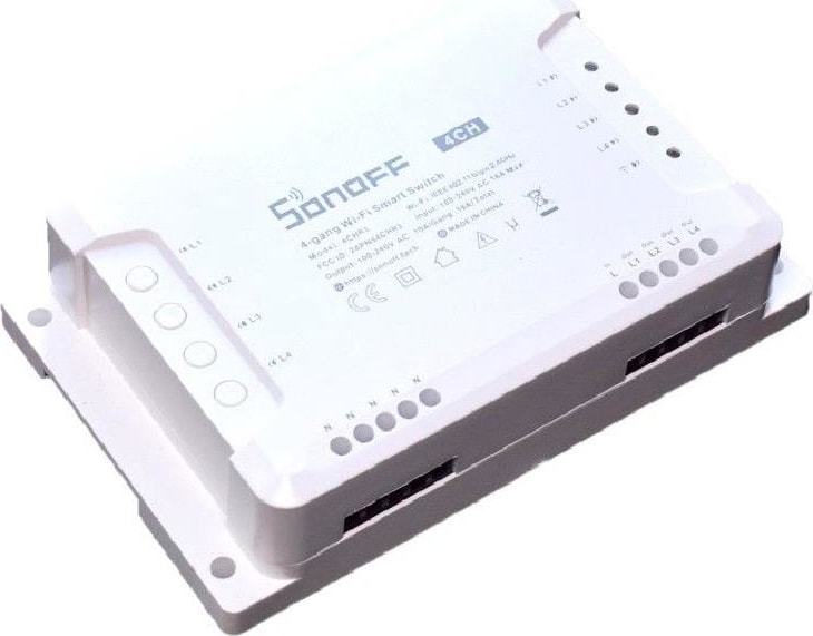 4ch R3 Wifi Smart Switch 4 Kanal Akıllı Röle 4chr3