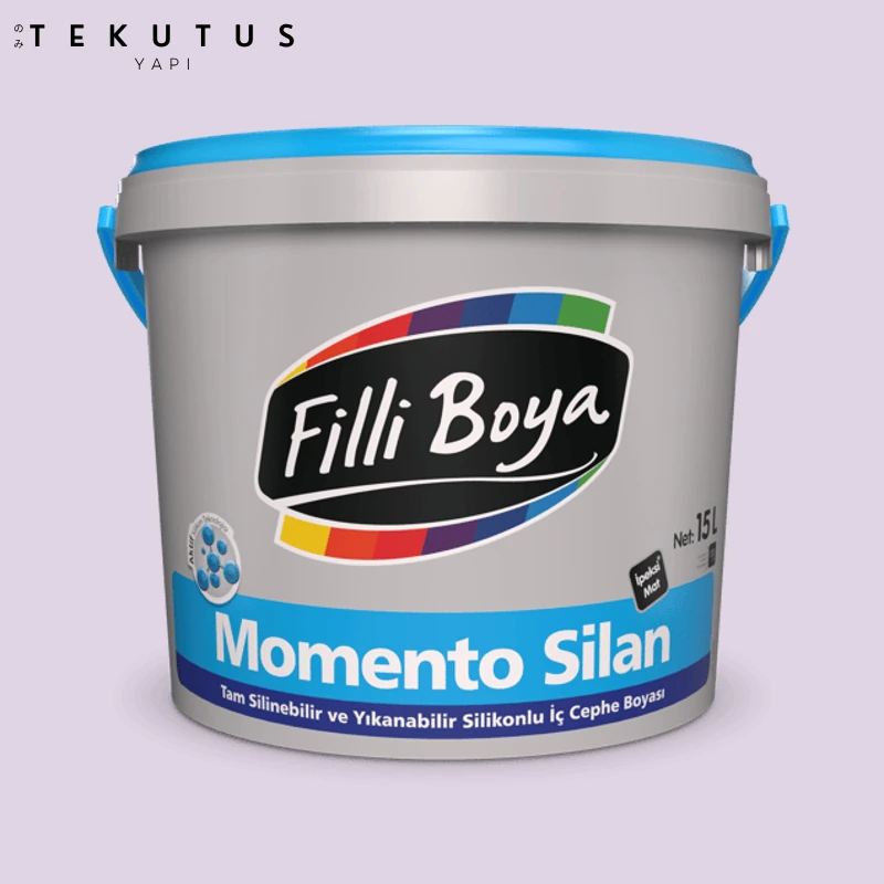 Momento Silan Silikonlu Iç Cephe Boyası 15 L Cİ-7551 / 4450 Elegan Lila